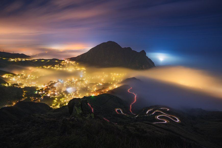 戀戀風塵 - 金瓜石日落夜景拍攝