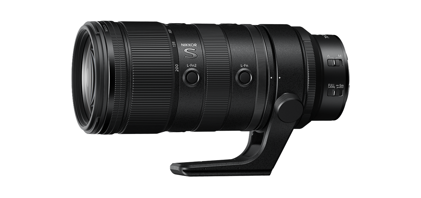 NIKKOR Z 70-200mm f/2.8 VR S II with handle | Nikon Cameras, Lenses & Accessories
